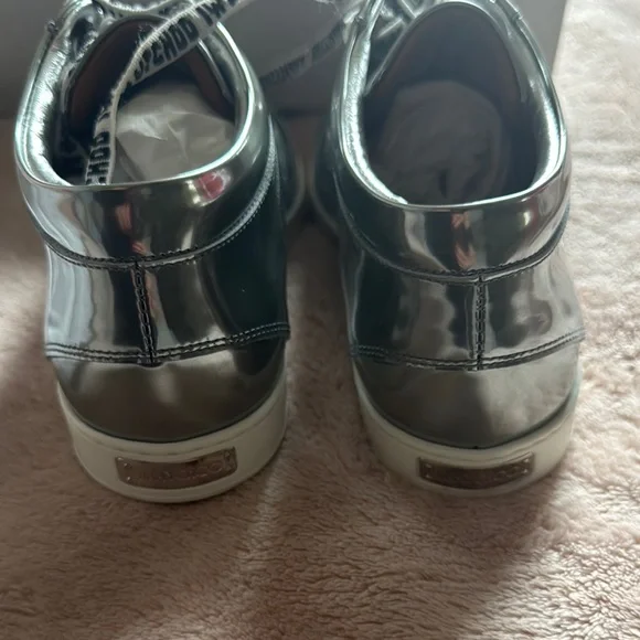 Jimmy Choo Silver Miami women’s sneakers - Picture 5 of 7
